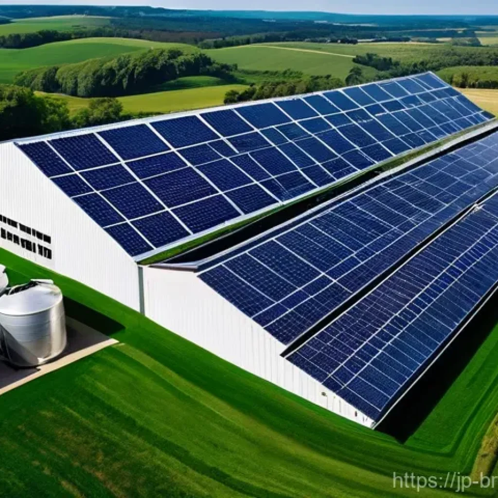 브루어리 사회적 책임 - **Prompt:** A state-of-the-art, eco-friendly brewery interior bathed in natural sunlight. Skilled br...