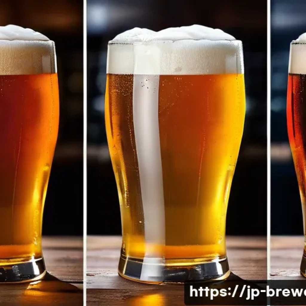 수제맥주에서의 여성 소비자 - Here are three image generation prompts in English, designed to capture the essence of craft beer en...